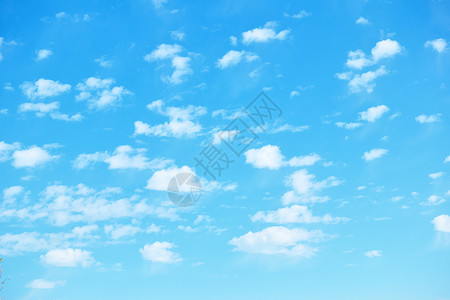 蓝春空白云微小图片