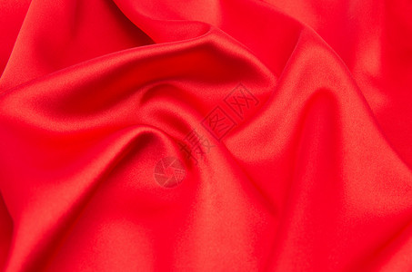 红色沙丁或丝织作为背景背景图片