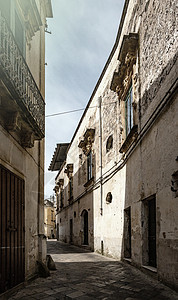 一个意大利村小街图片