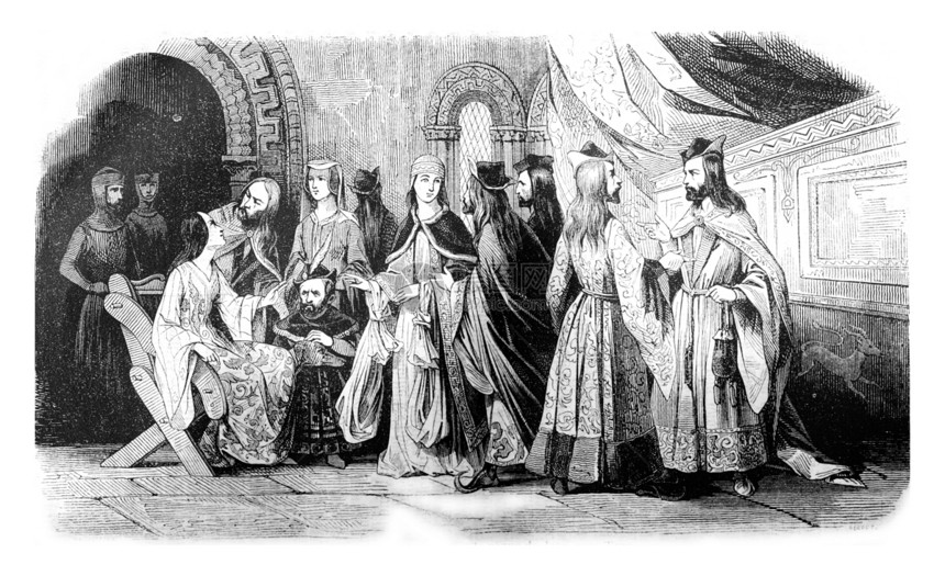 约翰拉克兰统治时期的贵族形象1837年英国丰富多彩的历史图片