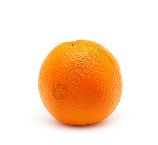 白孤立的橙色水果隔离高清图片素材