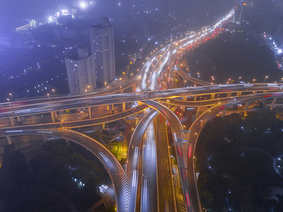 上海高架交通概念图片