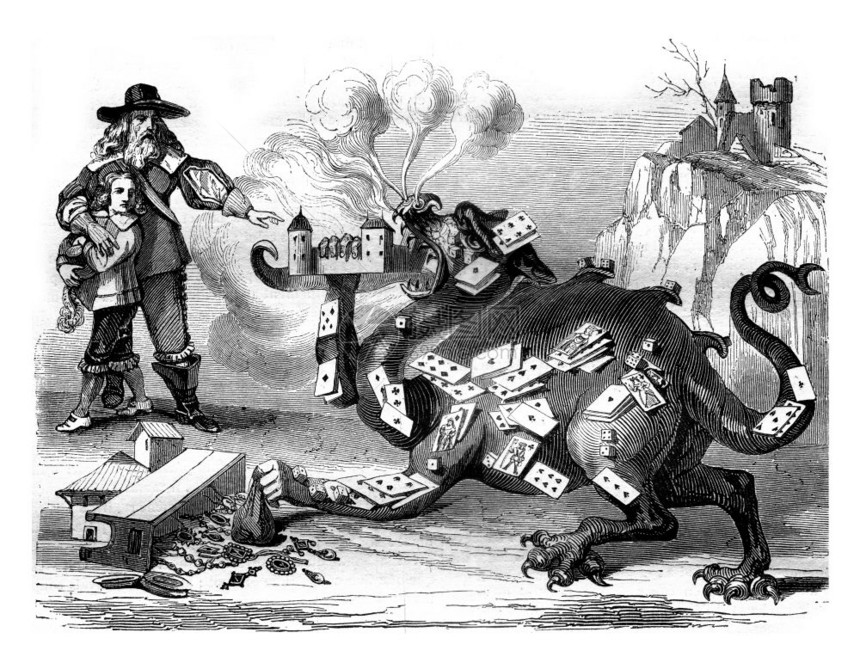1845年的马加辛皮托罗克MagasinPittoresque图片