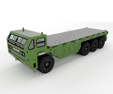 未解之谜军用卡车是一辆汽旨在通过沥青道路和未铺平的土路矢量彩色图或解将部队燃料和军用物资运送到战场背景