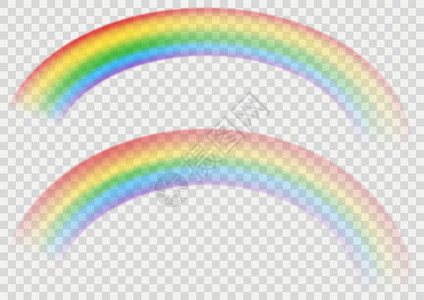 矢量彩虹图片