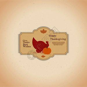 感恩节图标标签图片