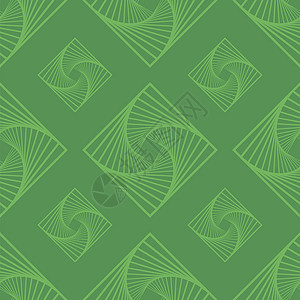 绿色平方无缝模式几何质班纳的胸针模板几何质胸针模板背景图片