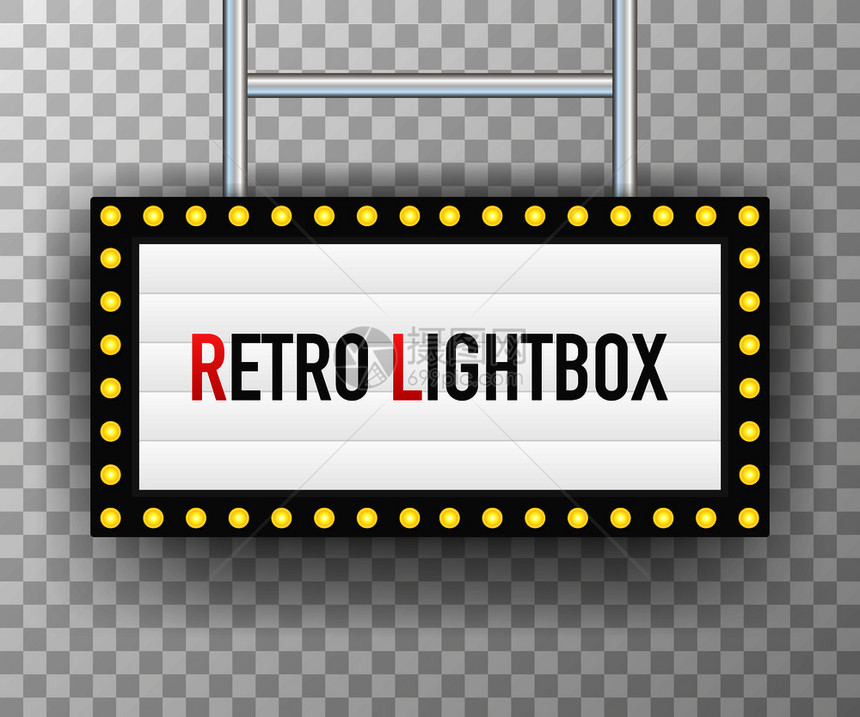 RentroLightbox广告牌陈列的框灯盒图片