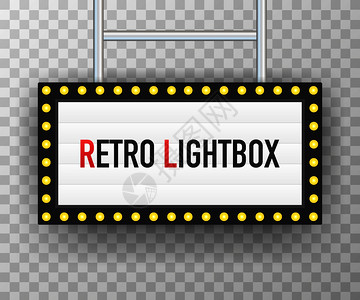 RentroLightbox广告牌陈列的框灯盒图片