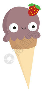 卡通可爱冰淇淋图片