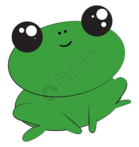绿色青蛙背景图片