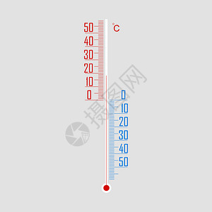 平面设计中的温度矢量图标温度计Eps10温度计矢量图标温度计图片