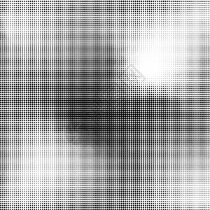半色模式白背景上的多点纹理集重叠的Grunge模板困难的线设计淡化单色点流行的艺术回放多点纹理集背景