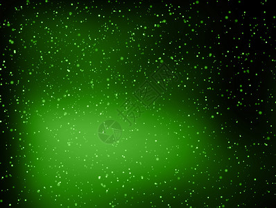 绿色恒星空间背景图片