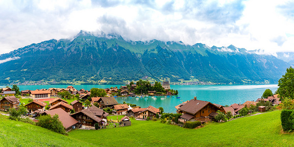 瑞士伊塞尔特瓦德高清图片