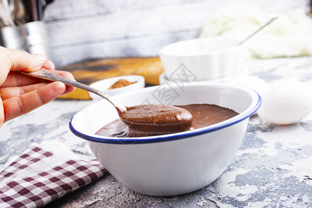 巧克力奶油馅饼和粉的成分图片