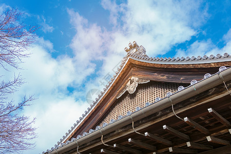 圣殿在日本的观光圣殿里图片