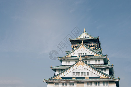 日本大阪城堡图片
