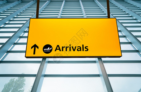 机场出入境信息标志终端高清图片素材