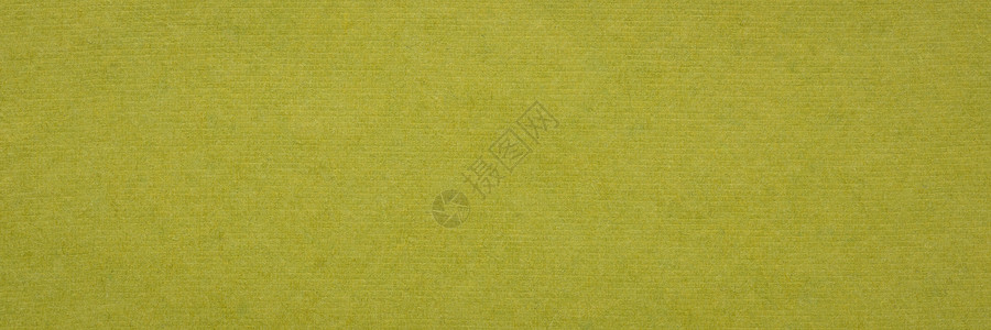 由回收的棉花布料全景横幅制作的橄榄绿色印度手工制纸的背景和布质图片