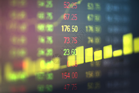 证券市场汇率图表价格投资商业金融数字背景海图股票或投资者计算机监测器交易指数背景图片