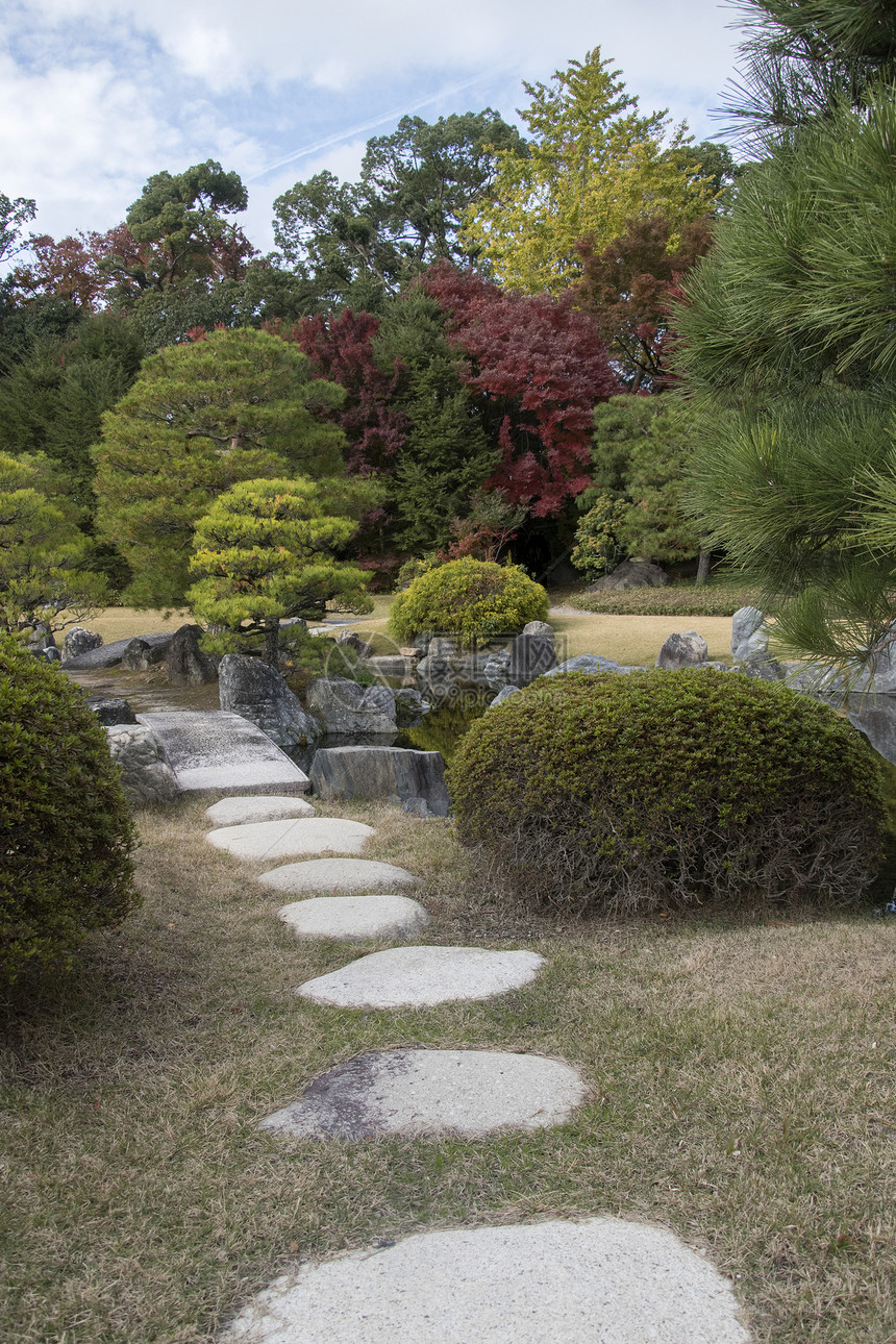 日本京都Nijo城堡花园图片