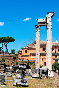 意大利罗马论坛的废墟罗马图片