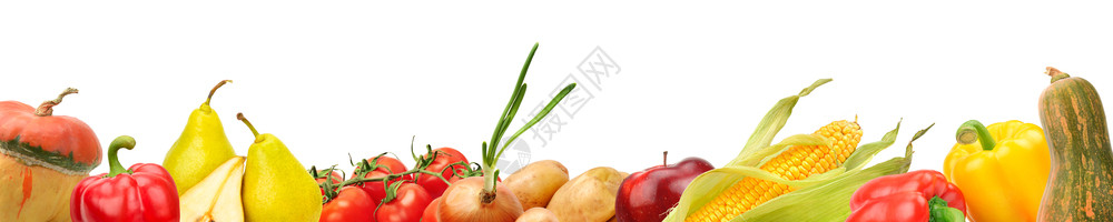 水果和蔬菜全景图片