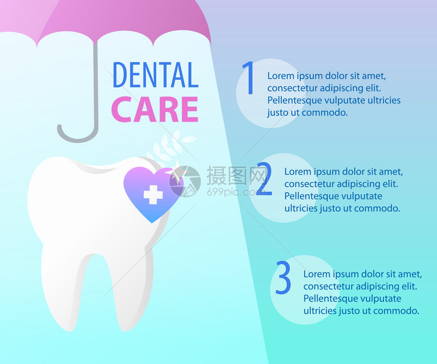 口腔卫生检查专业治疗白服务疾病清洁化牙科健康保护伞概念图片