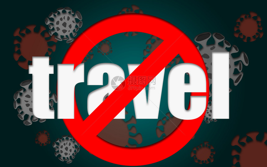 旅行禁令标志图片