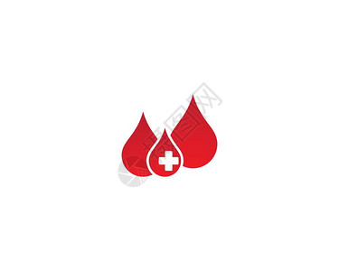 和红十字会血液矢量图示设计插画