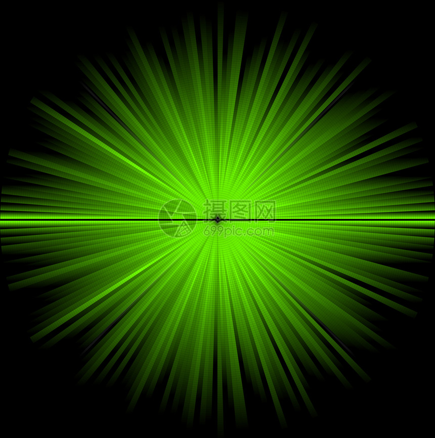 摘要绿色宇宙背景空间大爆炸图片