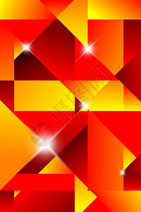 Cibcist抽象背景红色和黄图片