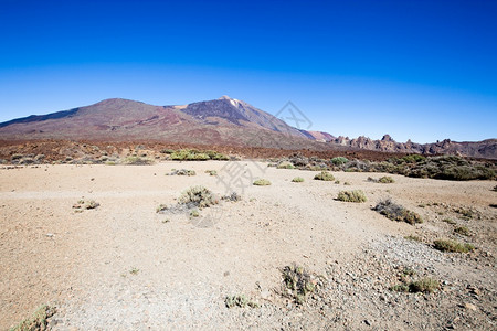 西班牙最高海拔Tenerife的Teide公园图片
