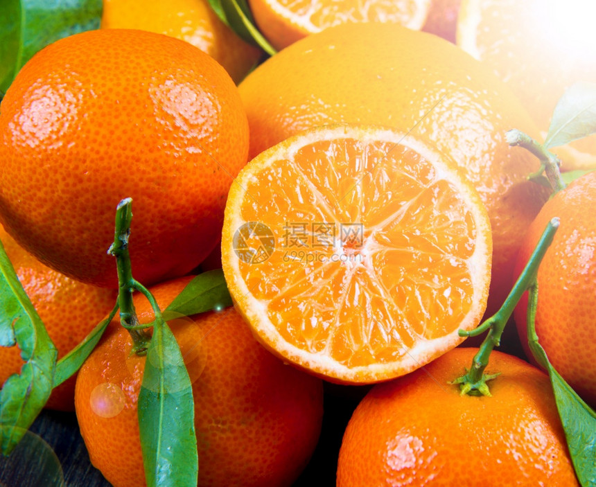 新鲜橘子组图片