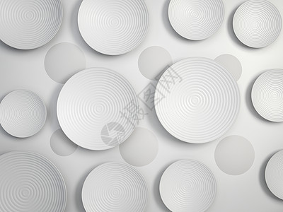 白色圆盘或纸背景上的色圆盘或子简表三以最低要求形式解说白纸背景上的色圆盘或子摘要三d以最低求形式解说背景图片