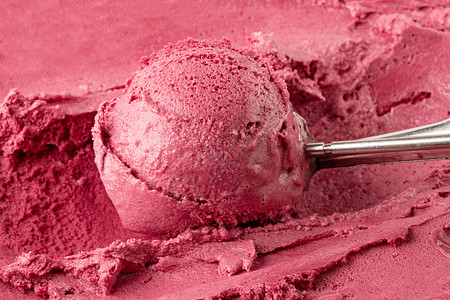 草莓冰淇淋背景图片