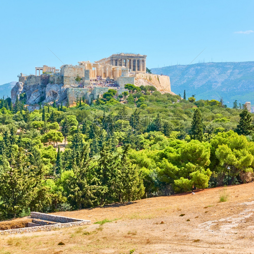 雅典Nymmphs山丘希腊雅典地貌图片