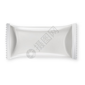小包装袋Shampoo或Gel矢量器塑料袋包装有机化学气压液态产品冷却或热感模版包装袋3d说明香波矢量器的泡沫包装矢量器插画