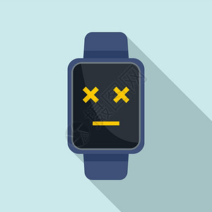 手表修理Smartwatch修理图标矢量图标用于网络设计时的简单插图修理标平板风格插画