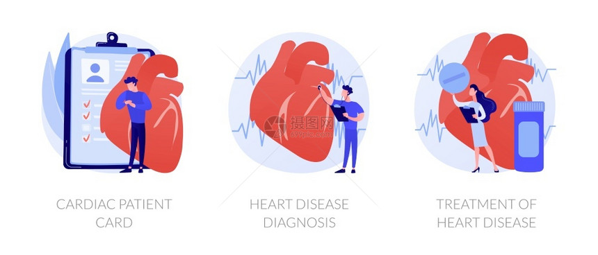 心脏病血管诊断治疗比喻病媒孤立概念比喻病媒图片