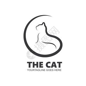 CATcat矢量图标插设计模板插画