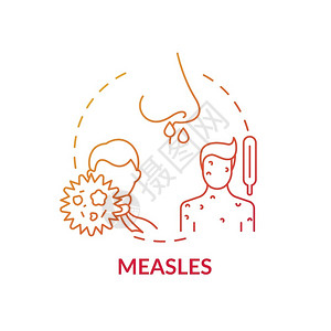 感染麻疹图标图片