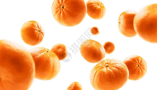 橙橘子在白色背景上悬浮橙橘子在白色背景上悬浮果汁高清图片素材