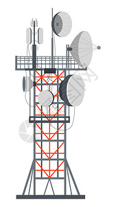接收信号数据发射机天线或电信设备图片