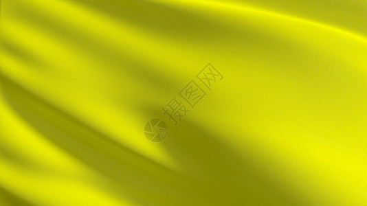黄色运动风海报空黄色旗帜和复制广告空间模拟3d抽象插图背景
