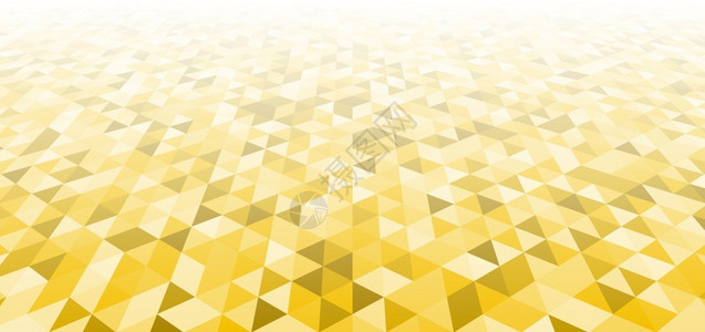 抽象现代几何黄色三角形图案背景和纹理图片