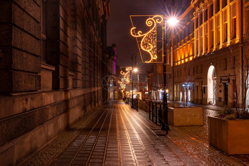 波兰兹南圣诞老城波兰兹南图片