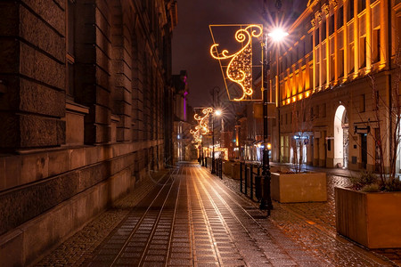 波兰兹南圣诞老城波兰兹南图片