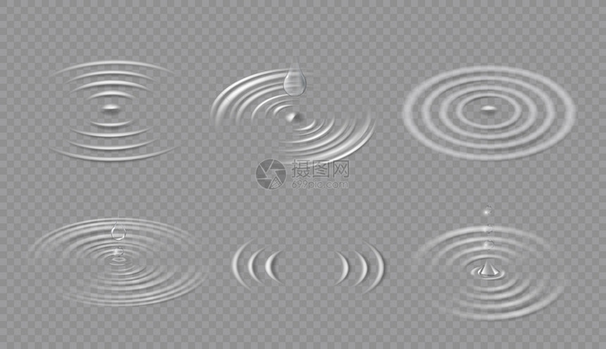 水波纹涟漪图片